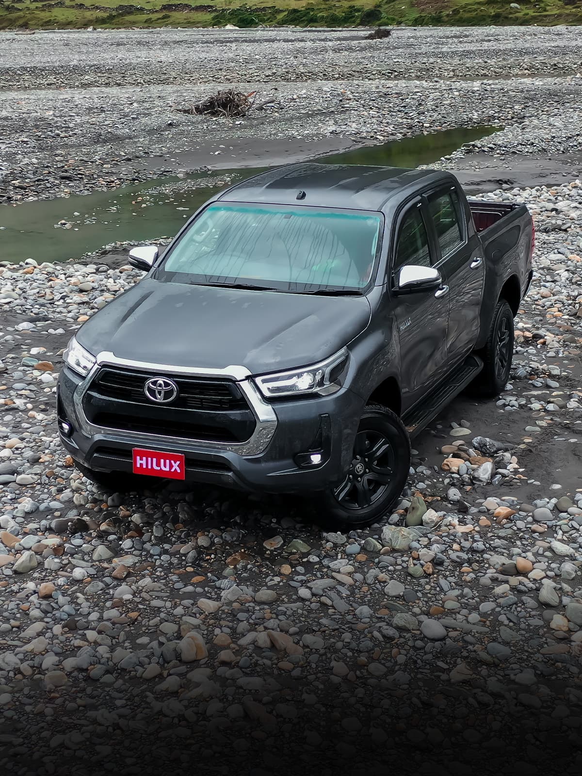 Toyota Hilux pickup truck under evaluation for the Indian market